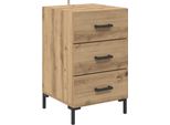 Syfax™ Armadio Da Notte Rovere Artigianale 40 X 40 X 66 Cm
