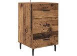 Syfax™ Armadio Da Notte Con Cassetto Legno Vecchio 40 X 40 X 66 Cm