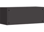 Syfax™ Armadio A Muro Per Garage Nero 90 X 33 X 35 Cm