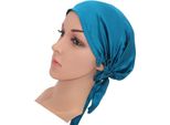 Inf Cuffia Da Notte In Seta Per La Cura Dei Capelli - Traspirante E Confortevole Blu Navy