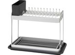 5 Five Simply Smart - Scolapasta A 2 Livelli Grigio 42,5X23,5 Cm