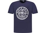 Maglietta A Maniche Corte Con Scollo Rotondo E Stampa Del Logo North Sails Blue : Taglia - L Taglia: L