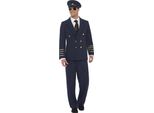 Smiffys - Set Di Costumi Da Uomo SM1156 (L) (Blu Navy)