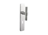 Maniglia Per Porta Lavuzo Pesaro In Acciaio Inox Con Piastra Rettangolare SL72 - Per Set