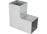 Giunto Angolare Per Pergola Per Pali 12 X 12 Cm Modello Cubo - Per Pezzo