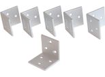 Angolo Di Recinzione In Alluminio 35 X 35 Mm - Per 6 Pezzi