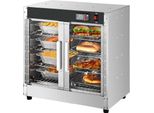 Scaldavivande A 4 Livelli - Armadio Scaldavivande Per Snack Con Vaschetta Per L'acqua - Box Caldo Per Catering Professionale