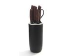 Set Di Coltelli Con Ceppo - Set Di Coltelli Da Cucina In Acciaio Inox Da 7 Pezzi - Ceppo Di Coltelli Di Alta Qualità Per Tagli Precisi - Coltello Da Cuoco, Coltello Da Pane, Lima