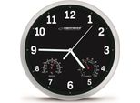 Esperanza EHC016K Mechanical Wall Clock Round Black