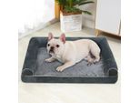 Letto Ortopedico Per Cani, Divano Per Cani, Cuscino Per Cani, Cestino Per Cani, Lavabile E Antiscivolo E Sfoderabile, L: 75X50X14Cm