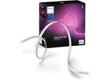 Philips 8720169326811, Striscia Luminosa Intelligente, Bluetooth/Zigbee, Bianco, Silicone, Variabile, 20 W