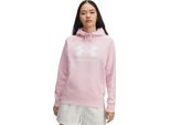 Under Armour Ua Rival Fleece Big Logo Hd - Rosa Antico, Taglia:Xl