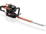 Tagliasiepi A Scoppio Fuxtec FX-MH123ECO, Tagliasiepi Con Lame Professionali In Acciaio Temprato, Lunghezza Lama 60 Cm, Lunghezza Di Taglio 56 Cm, Frizione Centrifuga, Impugnatura Ergonomica A 90°.