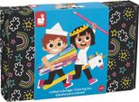 Set Da Colorare Janod - Scatola Creativa Per Bambini - 42 Pezzi