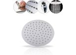 Tolletour Soffione Doccia Rainshower 20X20Cm Tondo In Acciaio Inox Soffione Doccia A Pioggia Soffione Doccia