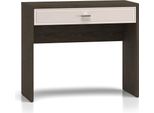 Tavolino Avante 92X40X78Cm Windmill Rovere Scuro Cashmere Lucido