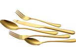 Succebuy Set Di Posate In Acciaio Inox Da 100 Pezzi, Posate Per 20 Persone, Cucina