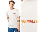 Wrangler Herren, Maglietta Big Graphic Tee, Xl, Weiß, Sport, Tshirt, Camicia