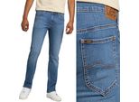 Lee Herren, Jeanshosen, Vestibilità Regolare Daren Zip Fly Mid, W31 L32, Blau, Jeans, Baggyjeans, Buggy