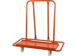 Carrello Porta Pannelli Bettizia Con 4 Ruote Universali, Carrello Porta Pannelli Per Il Trasporto Di Pannelli In Cartongesso, Legno E Gesso, Finestre E Molto Altro Fino A 1000 Kg