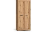 Armadio Dora Armadio 87X53X195Cm Evoke Rovere 2 Ante