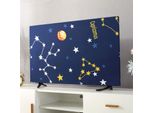 Copertura Tv Resistente Alle Intemperie, Antipolvere, Universale Elastica Per Appendere Il Televisore, Per La Casa Tipo 4 65In