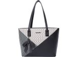 Gallantry, Borsa Tote Da Donna Con Motivo A Fiocco Decorativo, Nero