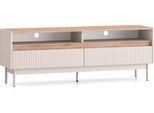 Lavagna Dunea Tv-Unterschrank 154X40X55Cm Cashmere Eiche Cremona Torro