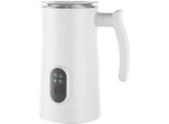 Montalatte Elettrico In Acciaio Inossidabile 4 In 1 Schiumatore Caldo/Freddo Funzionamento Silenzioso 400W Interno Antiaderente 11.84Oz/350Ml Montalatte Automatico E Vaporizzatore Per Caffè Latte Caldo