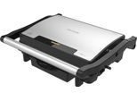 Cecotec Rock'ngrill Rapid Griglia Elettrica, Piastra E Piastra Per Panini, 1500W, 24,5 X 17,3 Cm, Rivestimento Rockstone