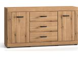 Cassettiera Dora Finitura Rovere Evoke Selezionabile,160Cm