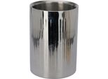 Koopman International Refrigeratore Per Bottiglie Di Vino, Acciaio Inossidabile, 12X18 Cm, Argento