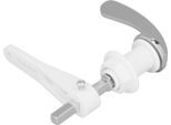 Maniglia Del Serbatoio Della Toilette Processo Di Galvanizzazione Universale In Lega Di Zinco E Plastica Maniglia Della Toilette Di Ricambio Per Il Bagno