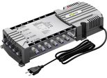 Goobay 64875 Multi-Switch Satellitare 5 Ingressi/12 Uscite, Grigio Argento - Distributore Per Max. 12 Abbonati Da Un Satellite