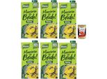 6X Knorr Mamma Che Brodo! Brodo Vegetale Preparato, 100% Ingredienti Naturali, Senza Glutine E Senza Lattosio, Con Verdure Di Fattorie Sostenibili - 1L + Polpa Italiana Gourmet 400G