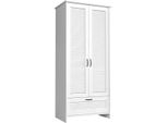 Armadio Orient Armadio Multiuso 88X52X198Cm Ante A Ribalta Bianco