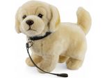 Carl Dick Golden Retriever Con Guinzaglio Di Circa 24 Cm, Peluche, Peluche, Peluche 3633