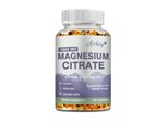 Magnesio Citrato 1000Mg (120 Capsule) Integratore Alimentare, Ossa, Digestione, Cervello, Nervi, Salute Delle Ossa