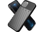 Custodia Per Telefono Cellulare Armoured Thunder Bumper Compatibile Con Samsung Galaxy A17 5G Nero