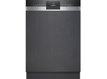 Siemens Iq300, Lavastoviglie Semintegrata, 60 Cm, Acciaio Spazzolato, SN53HS16AE