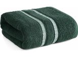 Eurofirany | Asciugamano Da Bagno - 70 X 140 Cm - Asciugamano - Verde - Cotone - Morbido - Tessuto Di Spugna