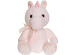 Peluche Unicorno, Rosa Chiaro, 20 Cm, Lavabile In Lavatrice