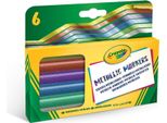 Crayola 6 Pennarelli Metallici