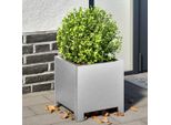 Maison Exclusive - Vaso Da Fiori 30X30X30 Cm Acciaio Zincato