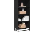 Maison Exclusive - Libreria Nera 60X35X139 Cm In Truciolato