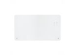 Riscaldatore In Vetro Emerio GR-133080.1 - 25 M² - 2000W - 2 Impostazioni Di Calore - Timer - Telecomando - IP24 - Protezione Antiribaltamento - Montaggio A Parete O A Pavimento - Display
