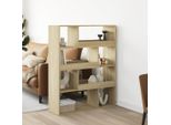 Maison Exclusive - Libreria Rovere Sonoma 100X33X125,5 Cm In Legno Multistrato