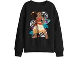 Moana - Felpa "Ready For Adventure"" Per Bambini TV29374 (116) (Nero)"
