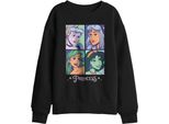 Disney Princess - Felpa Per Bambini TV29367 (152-158) (Nero)