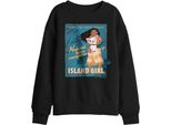 Moana - Felpa "Island Girl"" Per Bambini TV29376 (116) (Nero)"
